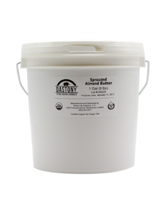 Dastony Organic Raw Sprouted Almond Butter - 1 Gallon