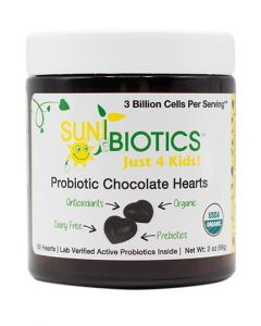 Just 4 Kids Probiotic Chocolate Hearts - 30 hearts