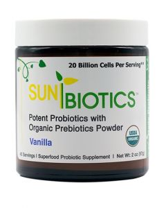 Vanilla Probiotic with Prebiotics Powder - 2 oz