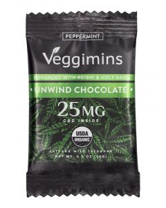 Unwind CBD Chocolate Bar with Terpenes - 25 mg